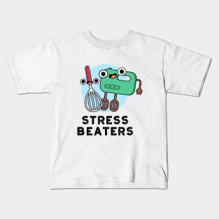 Stress Beaters Cute Baking Whisk Pun Kids T-Shirt